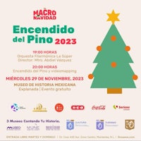 a poster for the encendio del pino
